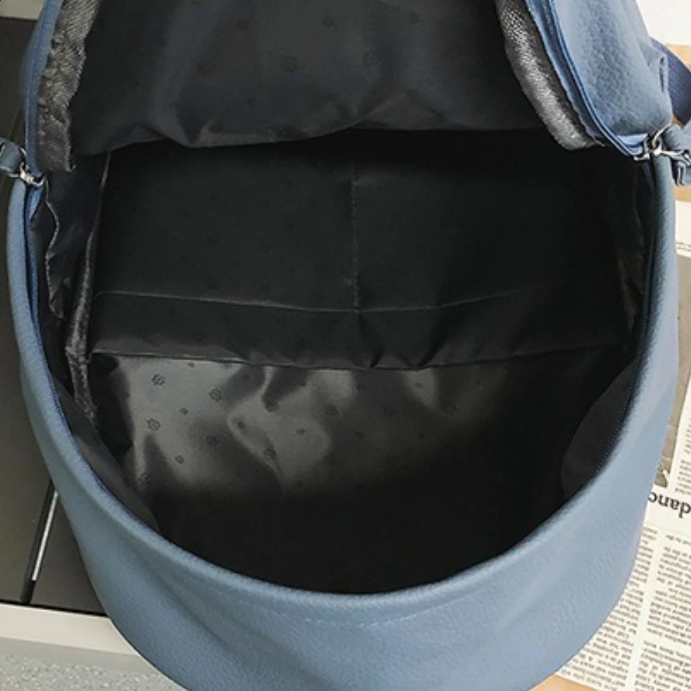 Fashion Backpack High Quality PU Leather Womens for Teenage Girls School Shoulder Bag Bagpack Mochila 2025 y260615 - view 6