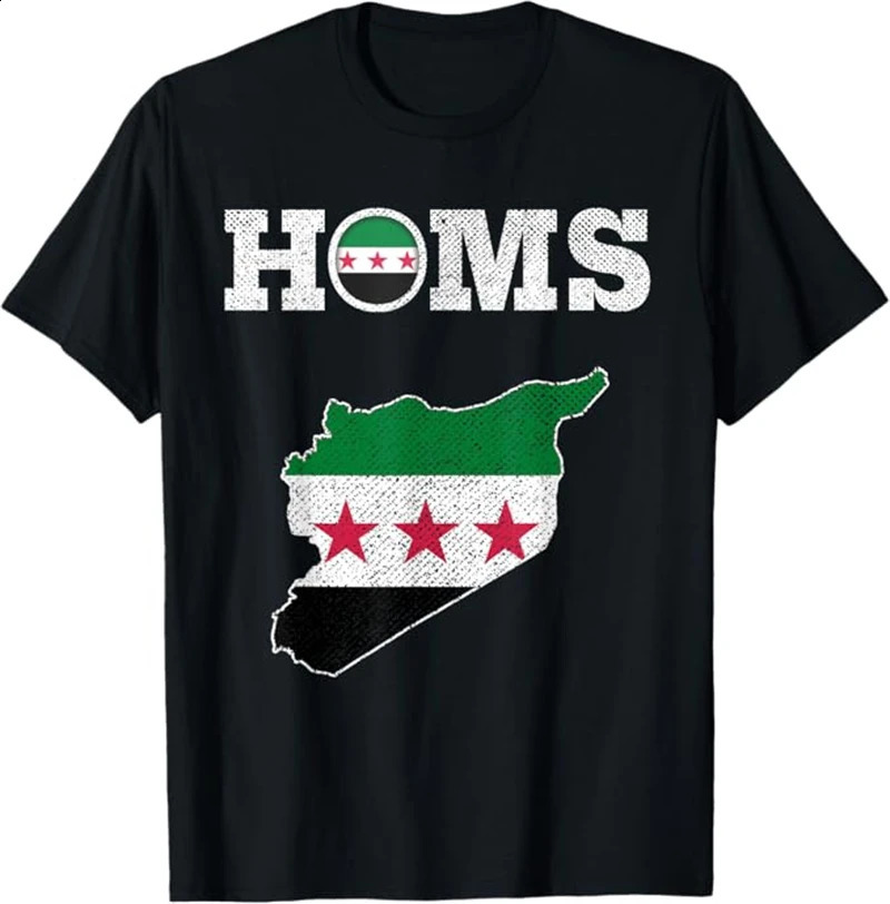 Syria Flag 3D Graphic Tshirts Gifts For Men Women Top Quality Y2k Clothes 2025 Casual Short Sleeve Syria Printed T-shirt260605 - view 5