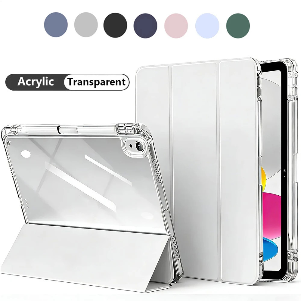 Clear Crystal Protective Case for iPad 5th 6th 7th 8th 9th 10th 11th Gen Air 1 2 3 4 5 6 7 11 Mini Pro 129 Tablet Cover 260528