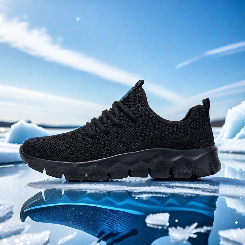 Men Casual Sport Shoes Light Sneakers White Outdoor Breathable Mesh Black Running Shoes Athletic Jogging Tennis Shoes 240708