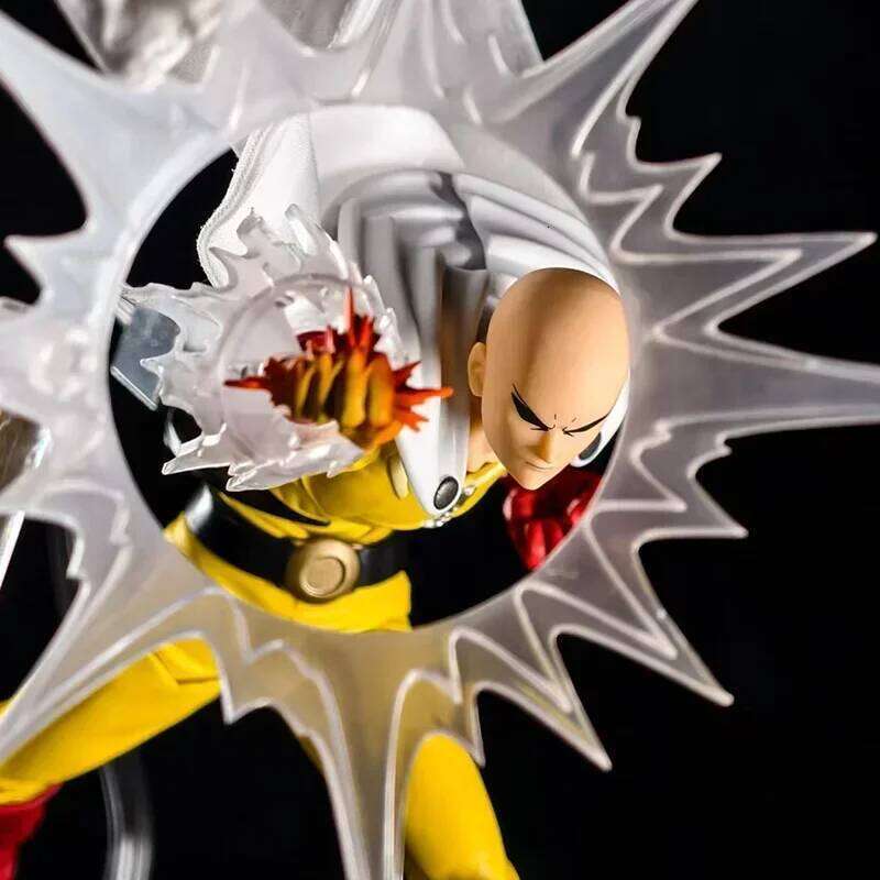 Amazing Yamaguchi Revoltech Saitama Action Figure ONE PUNCH-MAN PVC Statue by KAIYODO Anime Model Collectible Gift J260609 - view 6