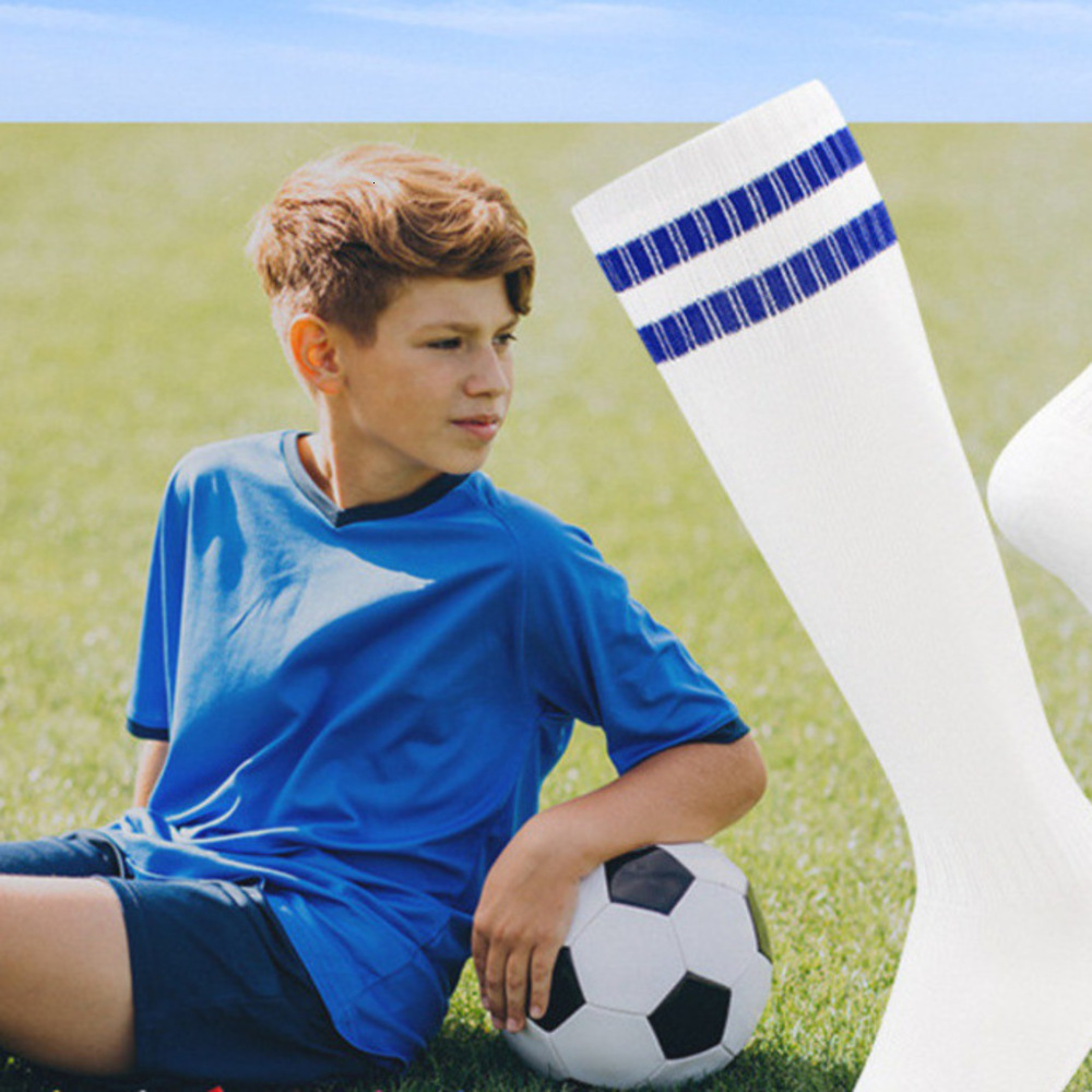 Elite Socks World Cup Football 2026 Simple Striped Design Fishionable Professional Over-The-Knee High Tube Thickened Towel Bottom NonSlip Sports Socks