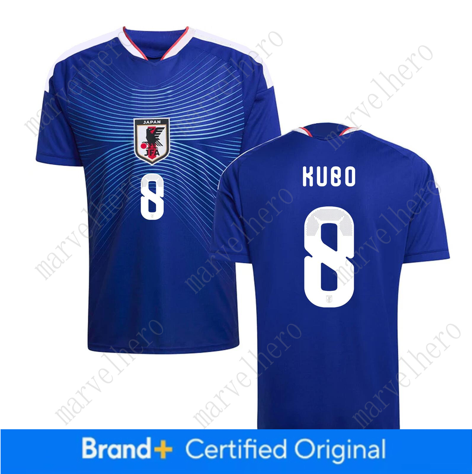 Japan Away Jersey World Cup 2026 T Shirt Japanese National Team Takefusa Kubo NO. 8 Sports T-shirt Jerseys Football Stars Men Women Short Sleeves Tshi