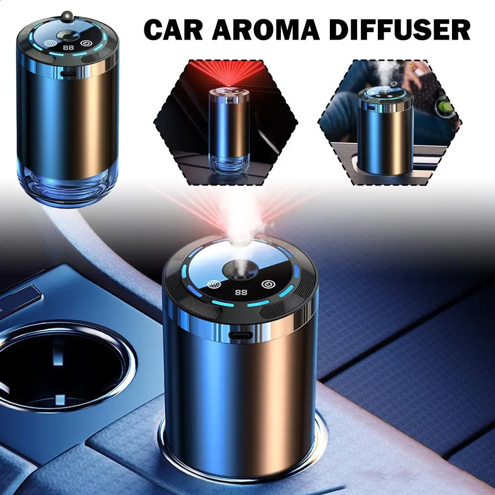 Car Diffuser Humidifier 5 Modes Car Humidifier Aromatherapy Diffusers Car Air Freshener For Car Home Office Bedroom Long 260608 - view 3