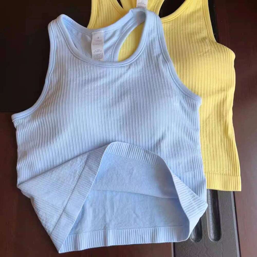 Sports short vest sleeveless, breathable, sweat-absorbent, wearing running and fitness training yoga clothes. 26Y0609 - view 3