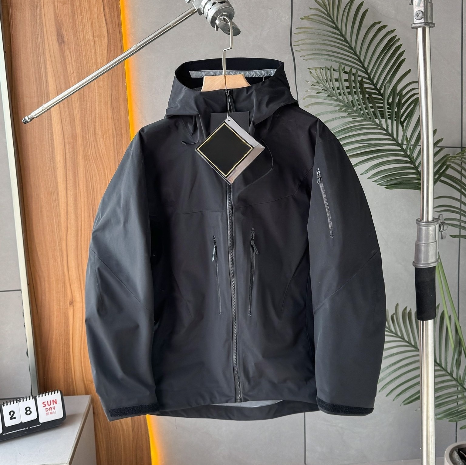 10A Men Jacket Designer Three Layer Outdoor Zipper Waterpro…