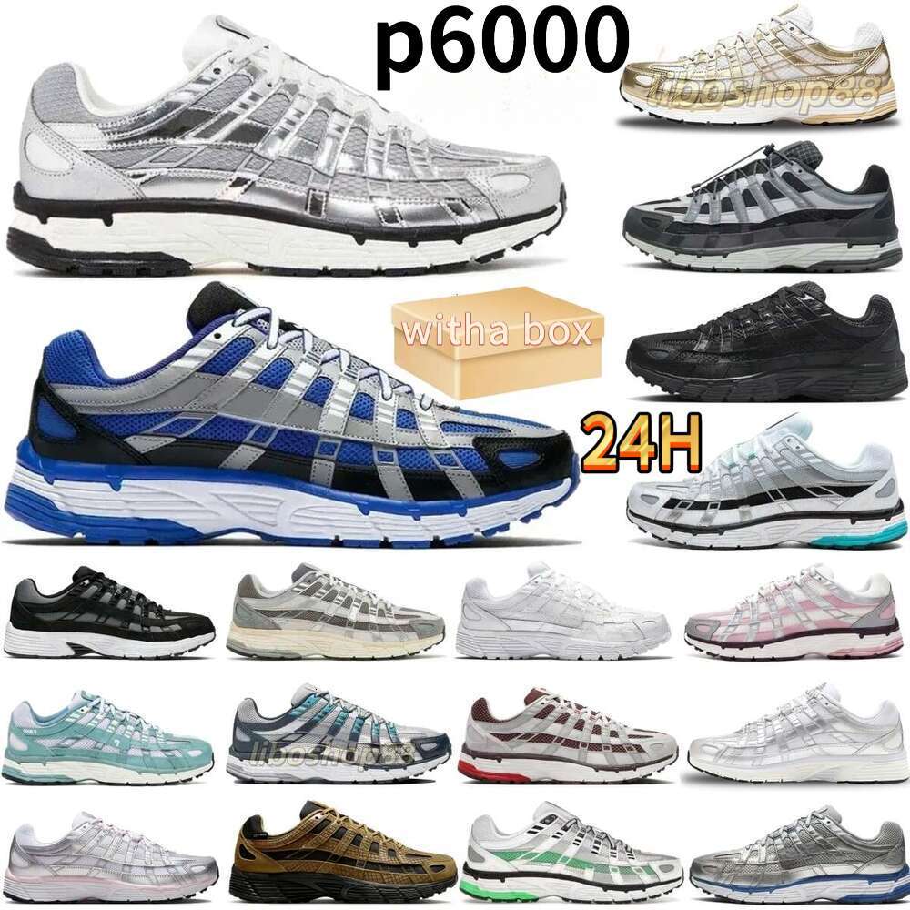 P6000 Scarpe Da Donna Grigio Antracite Grigio Ombra Metallizzato Triple Bianco …
