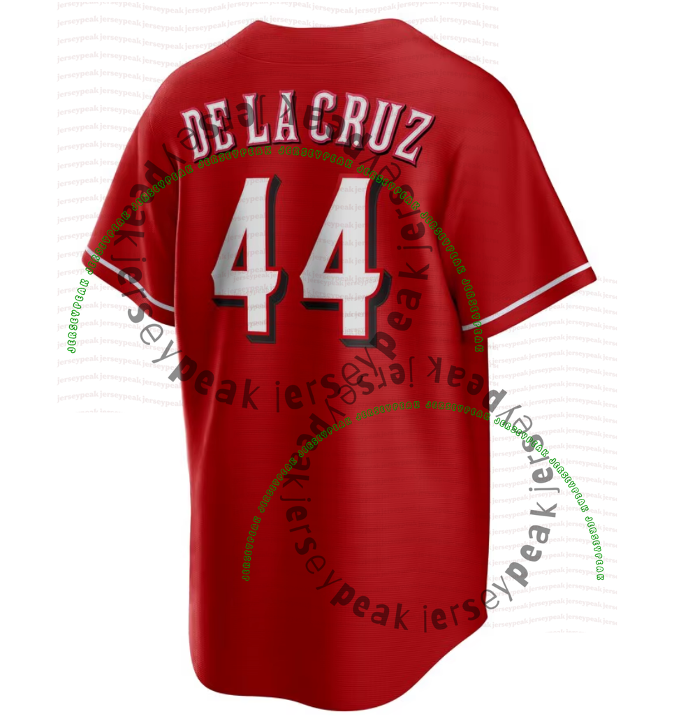 44 Elly De La Cruz 2026 City Connect Baseball Jerseys Sal Stewart Matt McLain Steer TJ Friedl Griffey Hunter Burns Stephenson Hayes Suarez Custom Stit