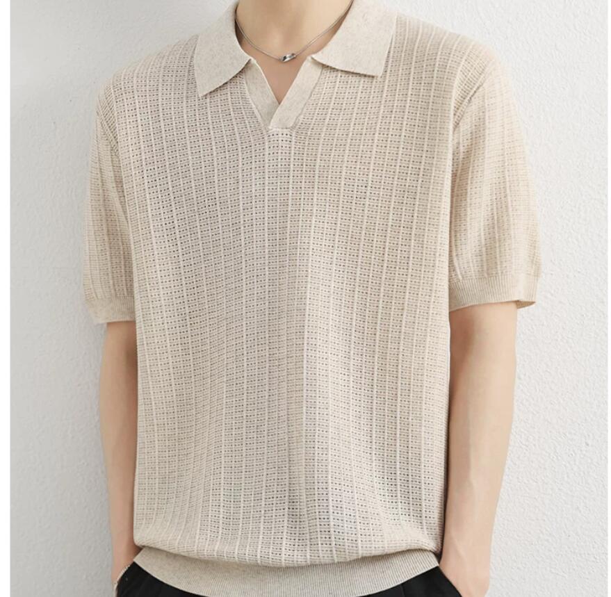Women's men's knitted T-shirts long short sleeves twisted knitted sweaters black loose knitted sweaters pullover sweaters clothing