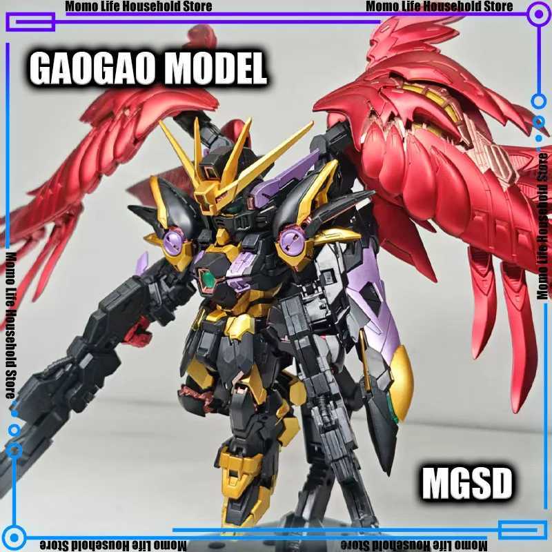 MGSD XXXG-00W0 Wing Zero Lelouch of the Rebellion Color scheme Assembly Model Kit Anime Action Figure Robot Plastic Model L260610C4H7