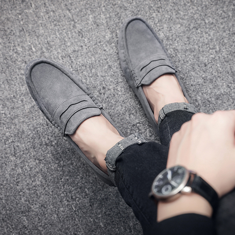 Designer Shoes 2026 Men's Round Toe Loafers, Slip-On Driving Shoes, Soft Sole Casual Leather Moccasins for Daily Wear - view 5