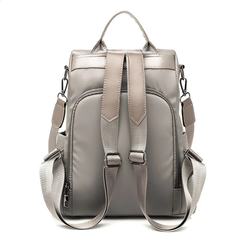 Antitheft backpack womens bag 2024 Korean version trendy fashion nylon canvas oxford cloth y260615 - view 5