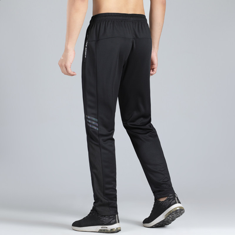 Mens lightweight sports pants for running breathable quickdrying outdoor fitness casual with cuffs football training long trendy 250819