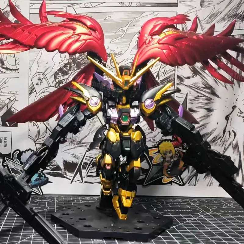 MGSD XXXG-00W0 Wing Zero Lelouch of the Rebellion Color scheme Assembly Model Kit Anime Action Figure Robot Plastic Model L260610C4H7 - view 6