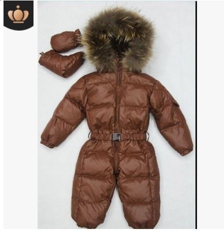 Winter Clothes Infant Baby Snowsuit Boys Girls Romper Jacket Hooded Down Parkas Jumpsuit Warm Thick Coat Outwear Infant Clothing 240904