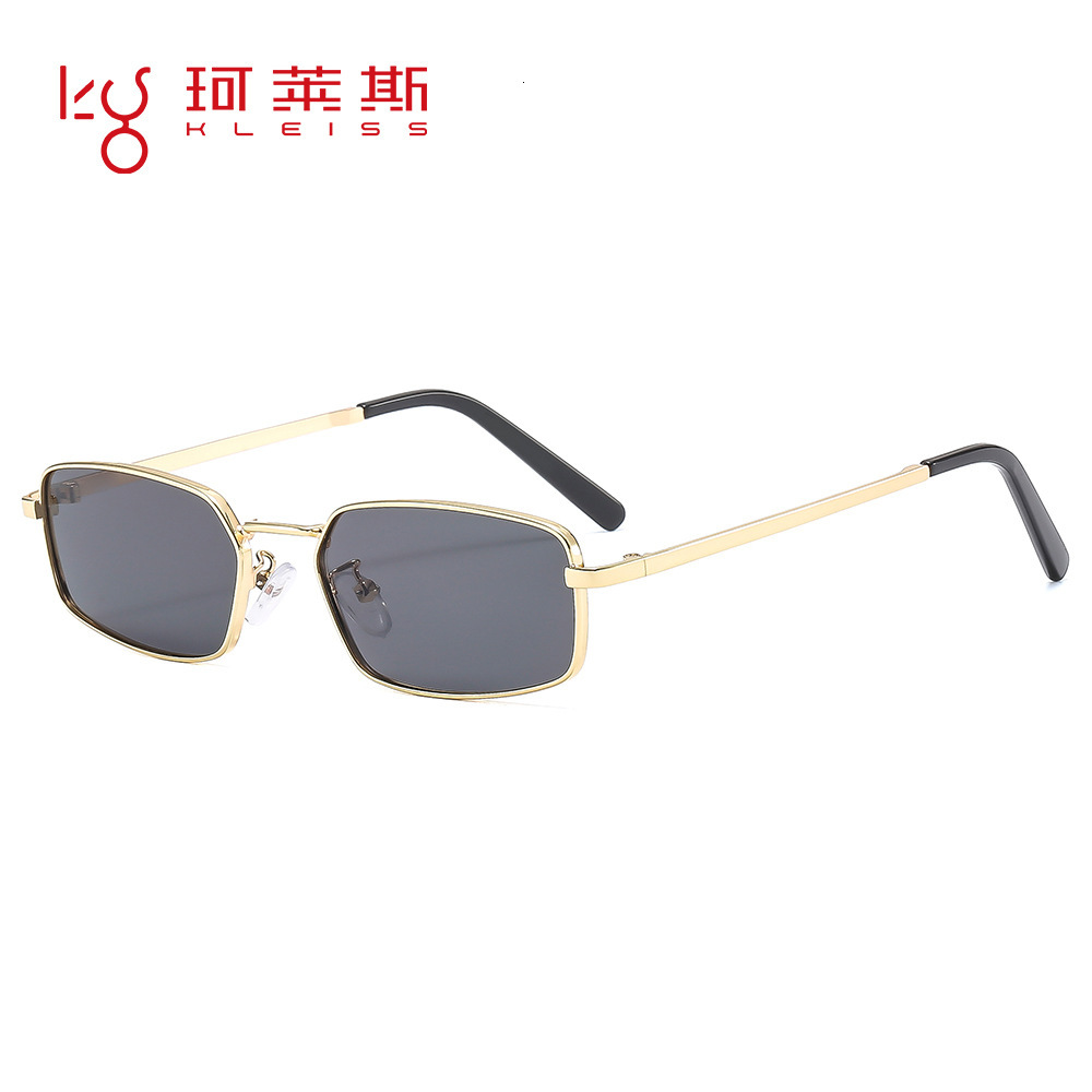 High Quality Fashion New Small Frame Square Retro Driving Versatile UV Protection Sunglasses Trendy Glasses for Men and Women - view 5