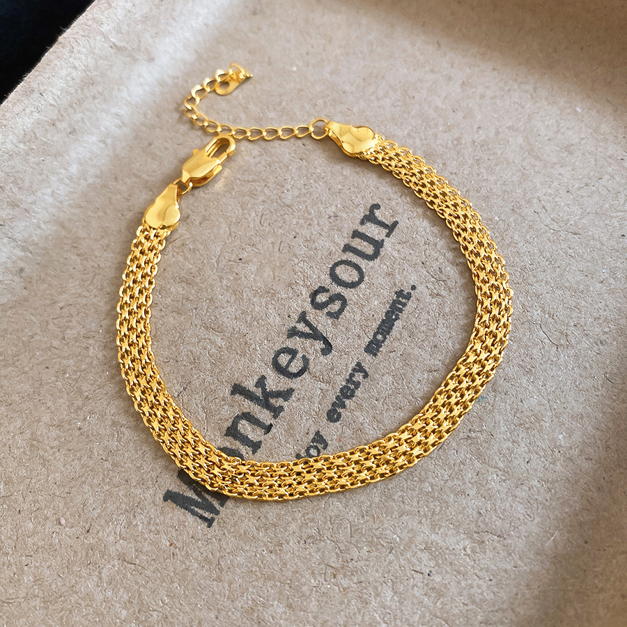 Popular European American watch chains and vintage retro fashion, simple bracelets, niche design jewelry wholesale - view 8