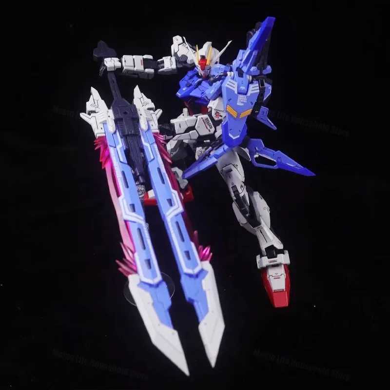 WUJI Model MG 1/100 GAT-X105+AQME-X02 Ryuutoko style Twin Sword Strike Assembly Model Kits Action Figure Robot Plastic Model L260610D1ZR - view 3