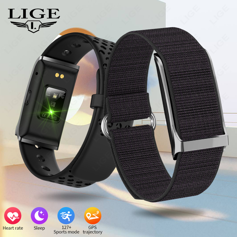 LIGE Smart Sports Watch-light Design, Multiple Strap Selection, Bracelet Search Function, Photo Control, Sitting Reminder, Support for Multiple Langua - view 9