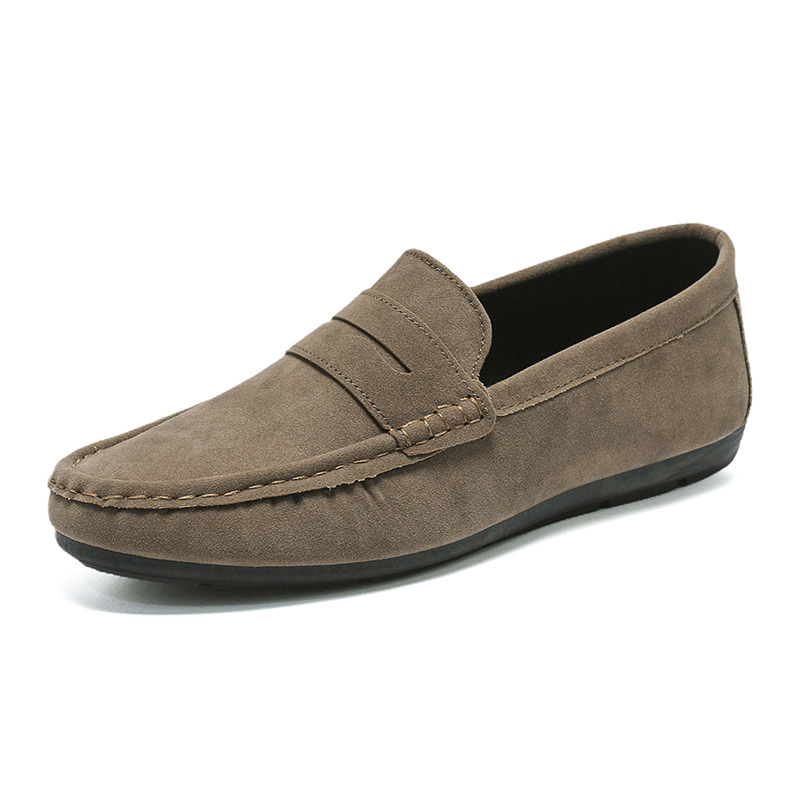 Designer Shoes 2026 Men's Round Toe Loafers, Slip-On Driving Shoes, Soft Sole Casual Leather Moccasins for Daily Wear - view 8