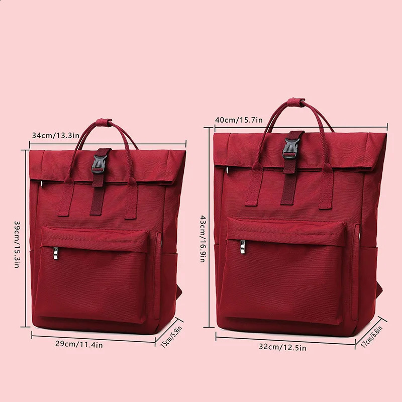 Schoolbag Female College Student Large Capacity Backpack 2026 Niche Notebook 14Inch Computer Bag Girls y260615 - view 4