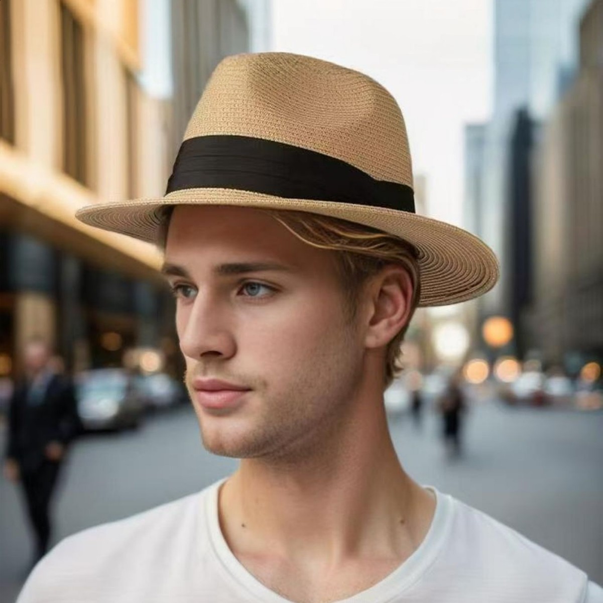 Summer Large Size 64cm Classic Sun Hats for Men Women Panama Hats Couple Wide Brim Beach Straw Hat Big Head Plus Size Fedora Hat 250902