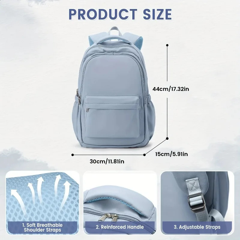 Backpack for Female College Students High School Girls Middle Versatile Suitable Boys Daily Outdoor Use y260615 - view 4