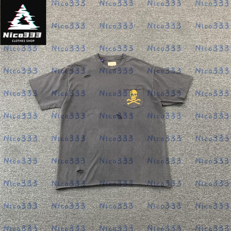 G-Dept Atelier T-Shirt Casual A Maniche Corte Da Uomo E Da Donna Con Tasche Str…