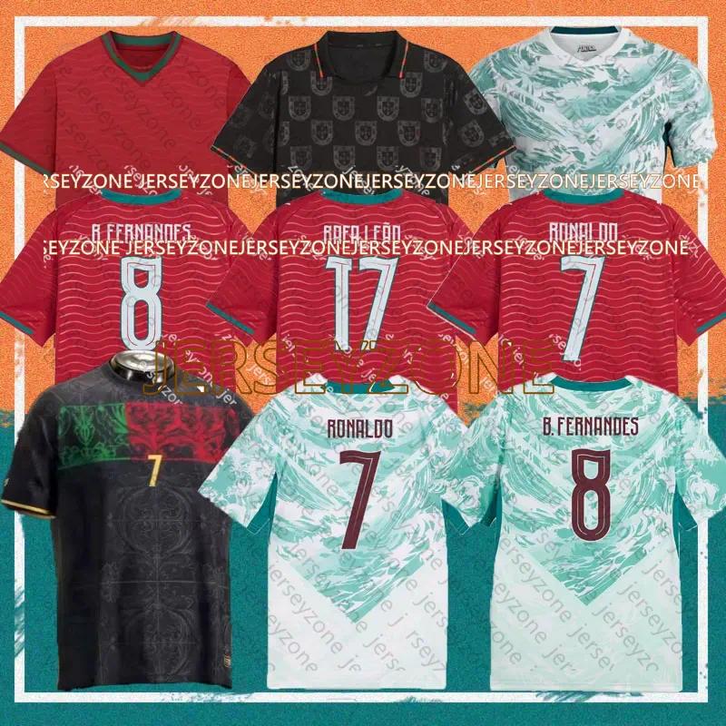 2026 Portugal Special Edition JOAO FELIX RONALDO soccer jerseys 2025 N.MENDES RUBEN DIAS Football shirt G.RAMOS R. LEAO NETO VITINHA Kids Kit uniforms