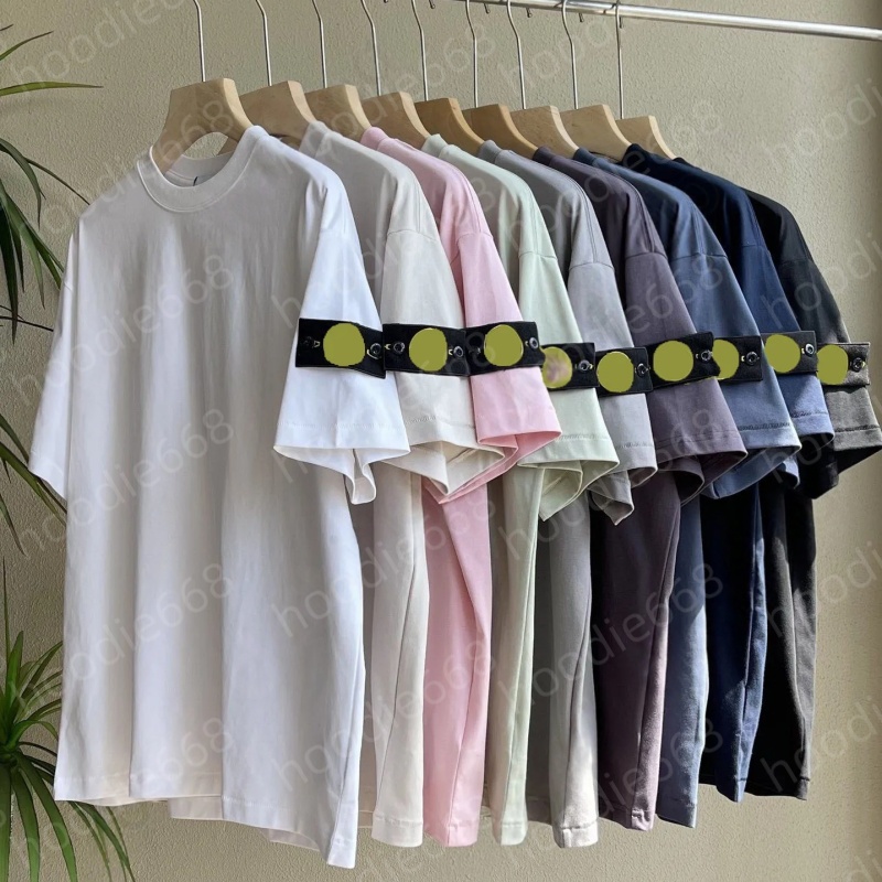 Stone designer t shirt men shorts sweatshirt hoodie pants crew neck letter sleeve cotton breathable shirt tops badge pullover athleisure tracksuit sweater compass