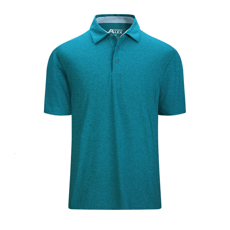 TACVASEN Mens Summer Casual Polo Lightweight Dry Fit Golf Shirts Moisture Wicking Sports Polo Shirt Workout Tees Work Shirts251009