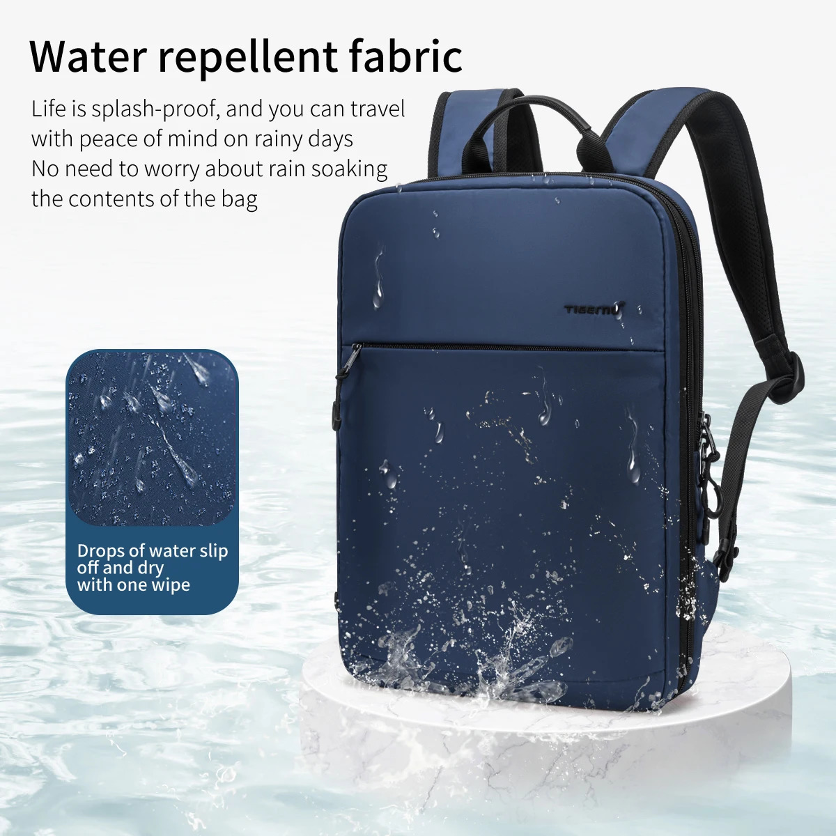 Tigernu Expandable Backpacks For Men Women 14156inch Laptop Backpack Bags Girls Travel Mochila Thin y260615 - view 4