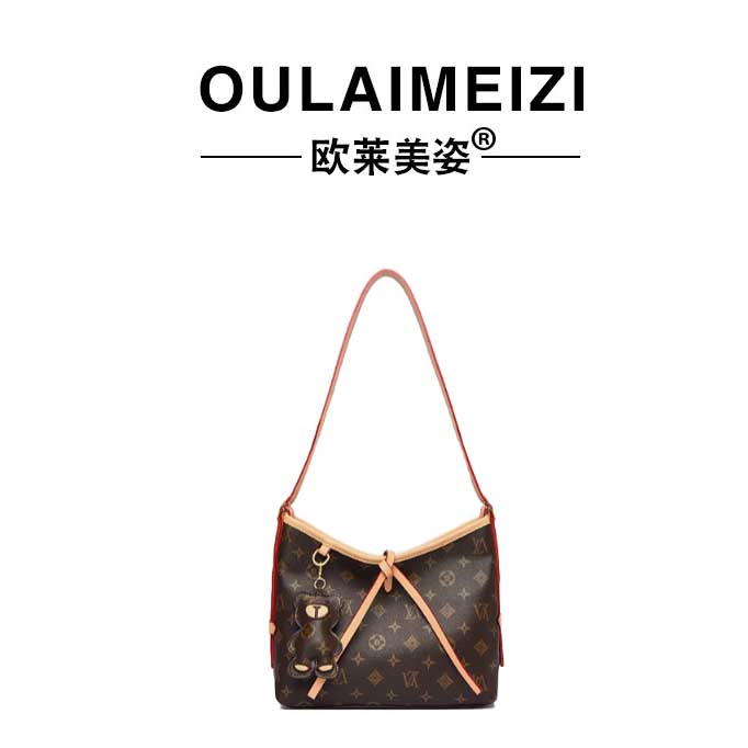 New OULAIMEIZI designer Creative and Fashionable Printed Small Square Handbag Version Exclusive Design Simple and Elegant Wear-resistant and Practical