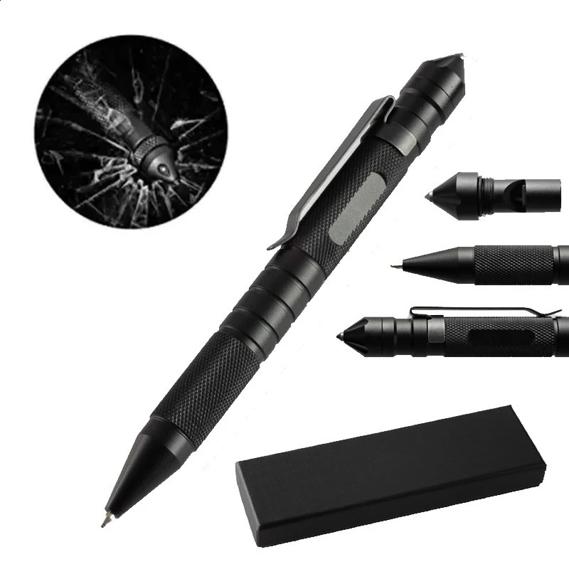 Penna Tattica Multifunzionale Penna Gel Antiscivolo In Acciaio Di Alta QualitÃ …