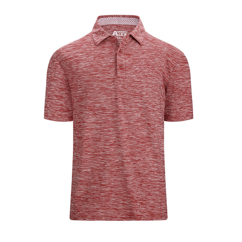 TACVASEN Mens Summer Casual Polo Lightweight Dry Fit Golf Shirts Moisture Wicking Sports Polo Shirt Workout Tees Work Shirts251009