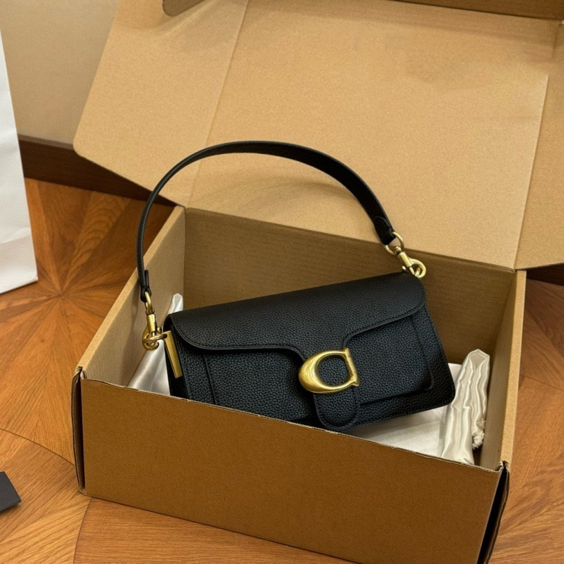 Tabby Designer Women's Leather coaly chlies bag Shoulder Bag Luxury Fashion Bag Crossbody Bag Wallet Solid-Color Bag High-Quality Designer Chain Fashion Designer Bag