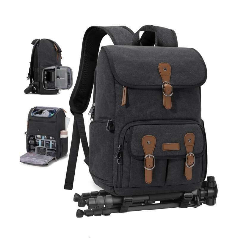 Camera Waterproof Anti-Theft Large Capacity Canvas Drone Outdoor Bag Photography Backpack Outdoor Equipment Outdoor Equipment