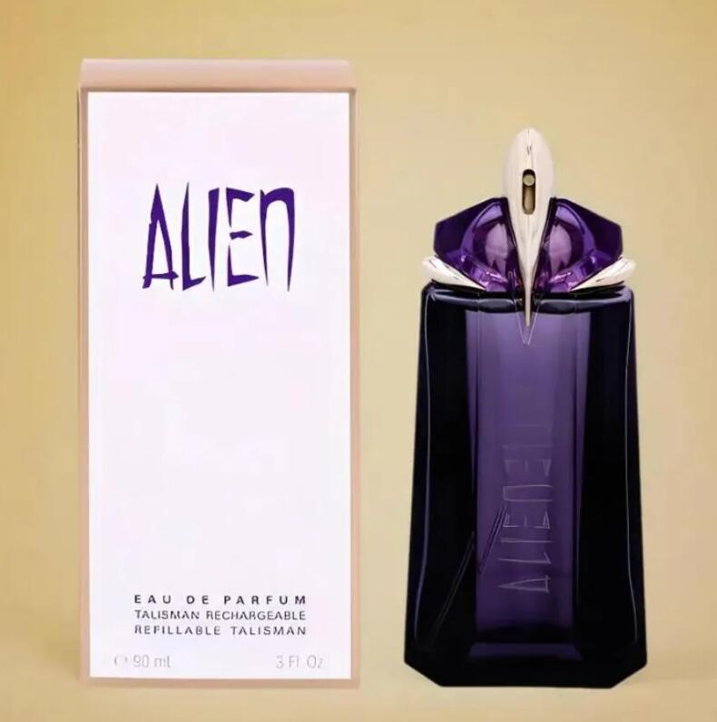 Brand Purple bottle Women Perfume 90ml Alien Pulp perfume EAU DE PARFUM Fragrance for Female Lady Spray Fast Ship Designer perfume Floral Fruity