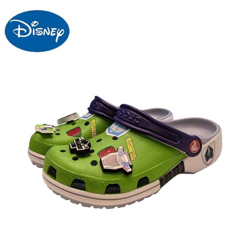 Disney cartoon co-branded Buzz Lightyear childrens clogs non-slip unisex parent-child casual beach sandals L260611