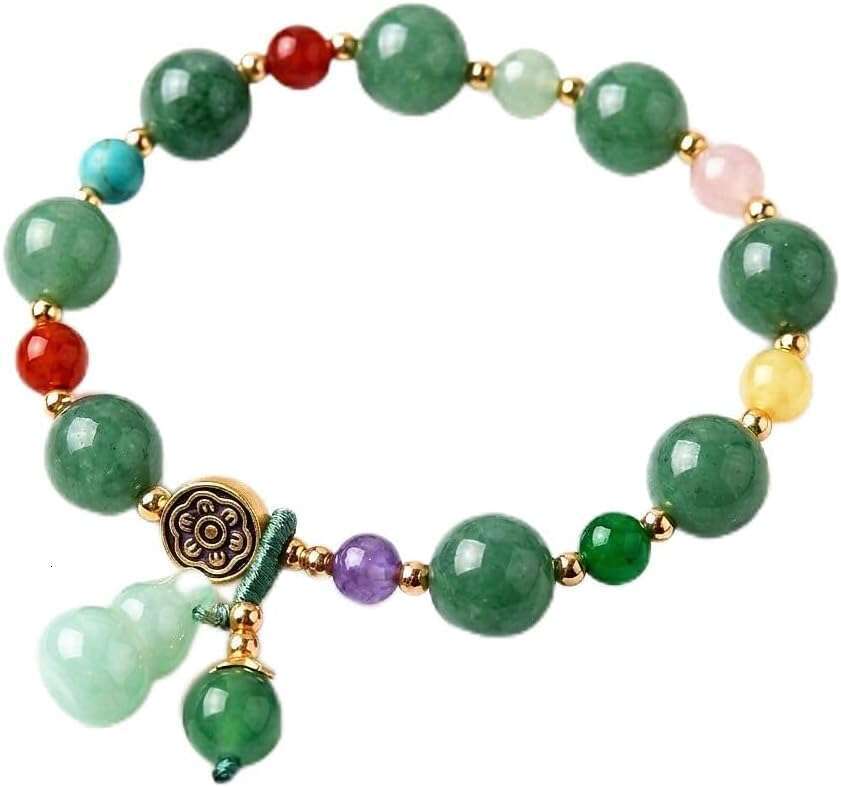 Feng Shui Bracciale Elastico Portafortuna Da Donna Cinese Wulou/Hulou Fatto A M…