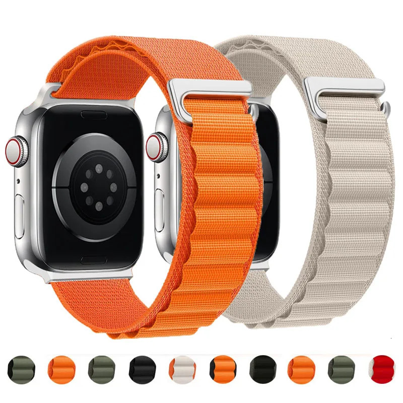 Alpine loop band for Apple watch strap 49mm 44mm 40mm 45mm 41mm 42mm 38mm 40 44 45 mm bracelet Ultra series 7 6 5 3 se 8 260621 - view 3