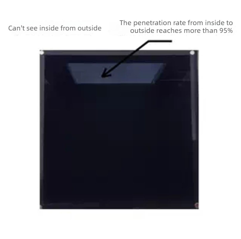 Semi-Transparent Acrylic Tissue Box Hidden Camera Mount for Home Office Surveillance