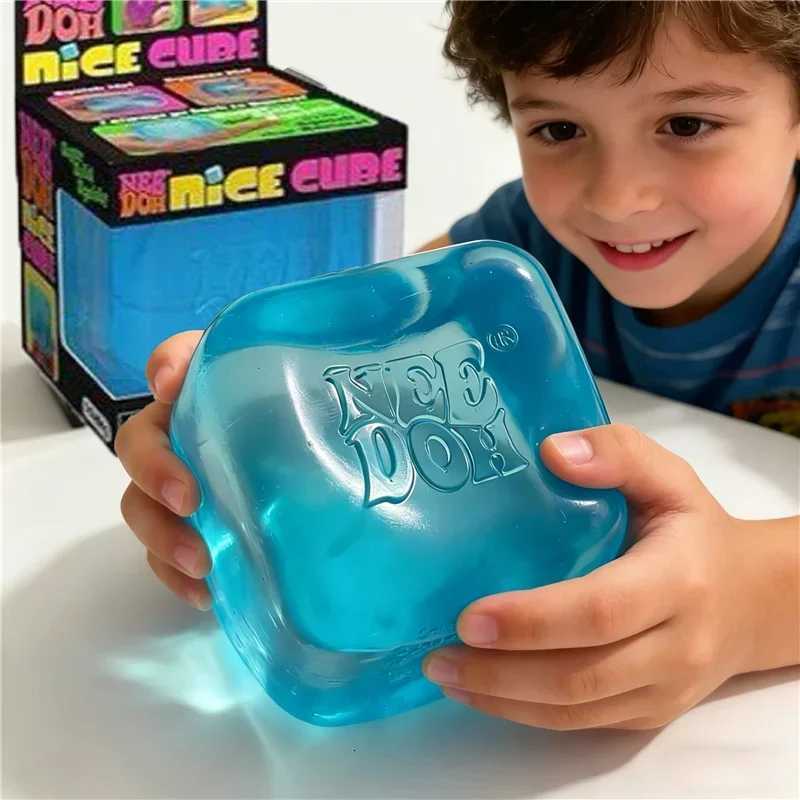 Sensory Needoh Giant Nice Berg 75cm Cube Mini 4 Pack Baby Teenie Cube Sensory Slow Rebound Stress Reliever Anti-Anxiety Toy T260709 - view 4