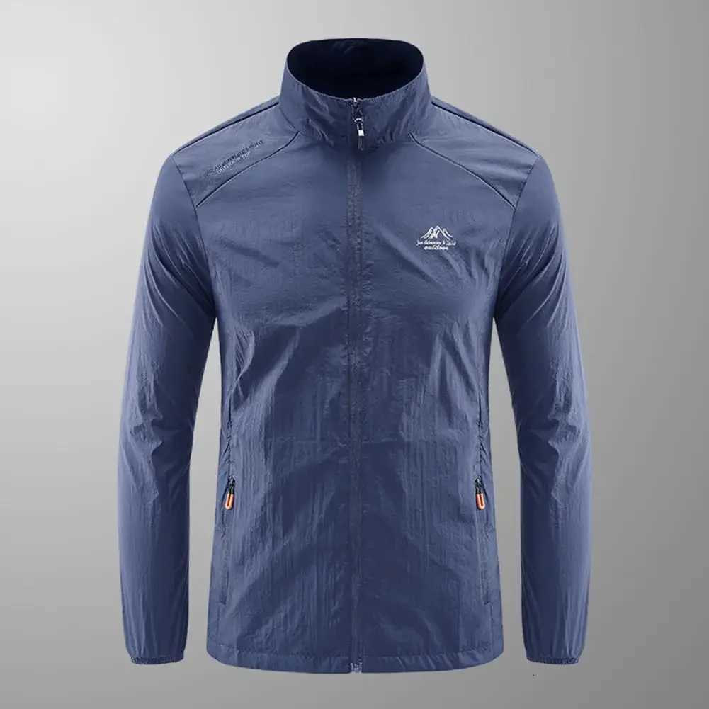 Jackets Men Male Windbreaker Summer Fishing Coats Father Ultrathin Sunscreen Youth Outerwearing Clohting Traveling Korean M260612 - view 5