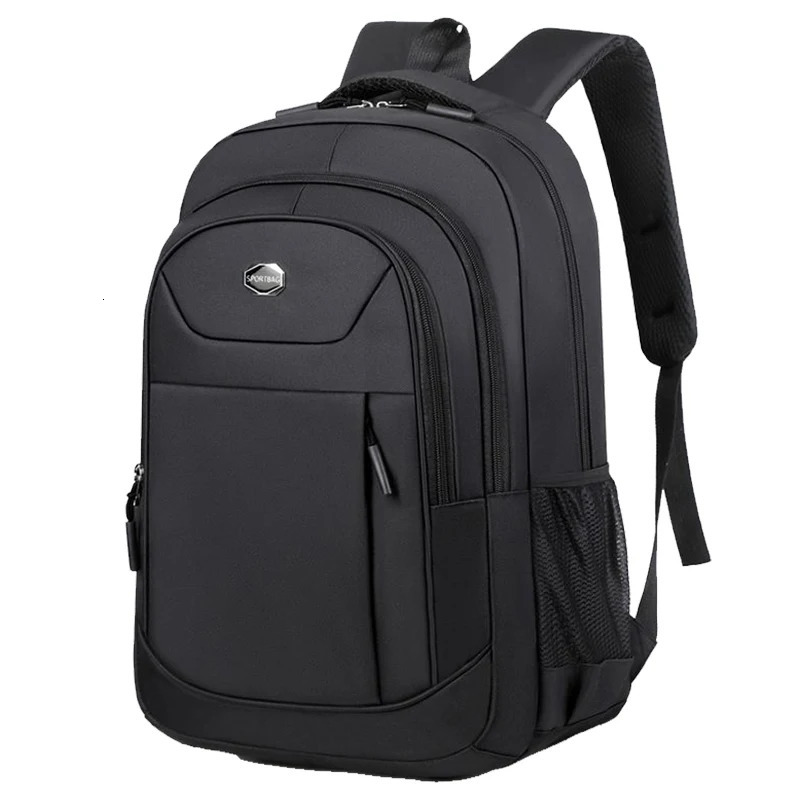 Mens and Womens DoubleShoulder Backpack Solid Color Business Travel Trip Commuting Casual Use y260615 - view 5