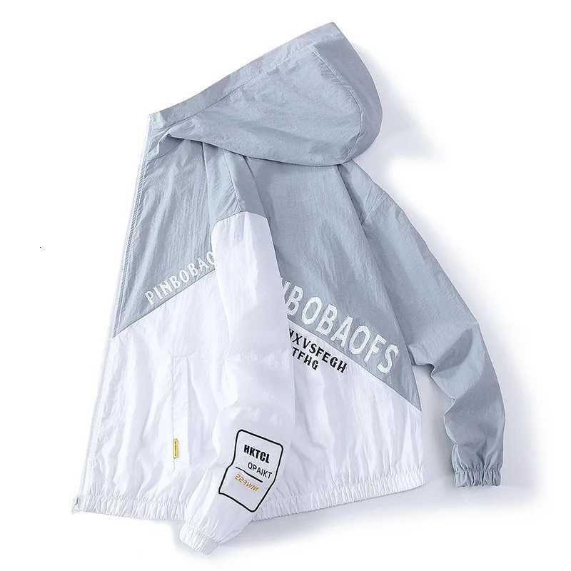 High Mens Sunscreen Summer Quality Casual Windbreaker Breathable Waterproof Outdoor Sunshine Proction M260612 - view 5