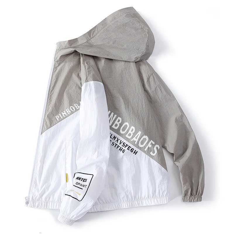 High Mens Sunscreen Summer Quality Casual Windbreaker Breathable Waterproof Outdoor Sunshine Proction M260612 - view 3