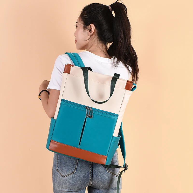 2023 Women Backpack Waterproof Oxford Bagpack Large Mochilas Fashion Schoolbag For Teenagers Girls Travel Weekend yy260615 - view 4