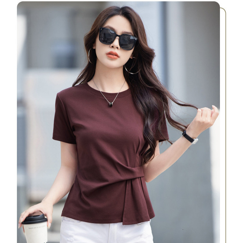 Women Korean Fashion Clothing Chiffon Blouse Solid Batwing Sleeve Plus Size Shirts Ladies Tops 3624 50 210415