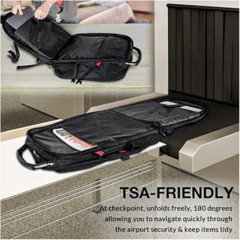 Computer backpack with large capacity and multiple functions - USB dual-shoulder bag - Multi-functional travel bag R260612